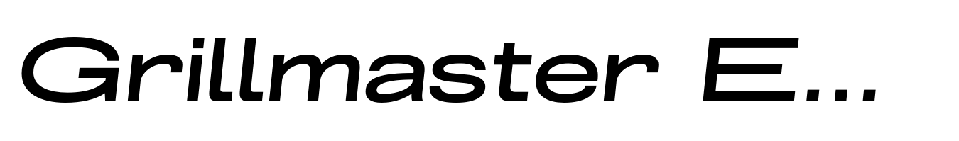 Grillmaster Expanded Medium Italic